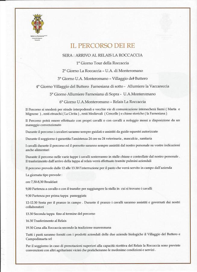 Biocampus La Roccaccia - Universita' Agraria Di Tarquinia Eksteriør billede